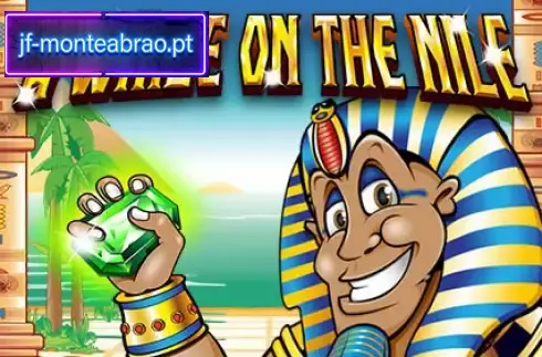 A While On The Nile Theme Ancient Egyptian theme showing the Nile and gold artifacts