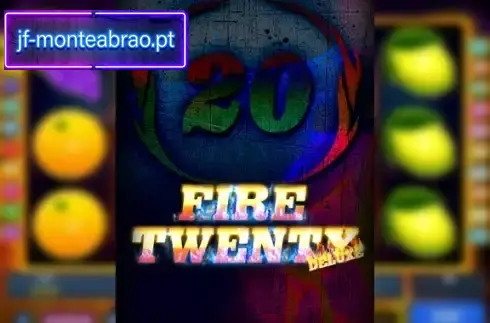 Ogień Dwadzieścia Deluxe Symboli Owoców Symbole do gier Fire Twenty Deluxe