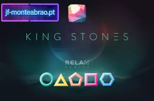 King Stones Slot da Relax Gaming Symbols e UI Jogabilidade do caça-níqueis King Stones