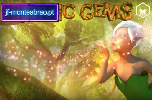 Magic Gems (Leander Games) nyerőgépek látványvilága Magic Gems nyerőgép téma