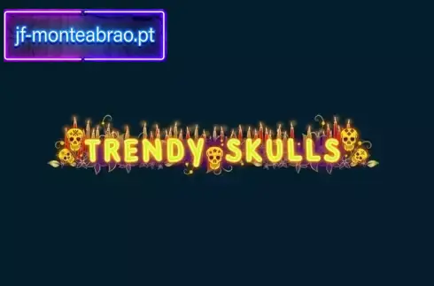 Trendy Skulls Slot Visuals Trendy Skulls slot theme and urban art style