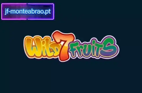 Wild7Fruits Slot Gameplay Wild7Fruits slot machine reels showing neon fruit symbols